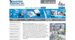 Desktop Screenshot of braintreesci.com